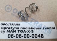 06-06-00-0048 - Sprężyna naciskowa zwolnicy MAN TGA-X-S