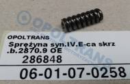06-01-07-0258 - Sprężyna syn.IVECO E-ca skrzyni biegów 2870.9 CEI