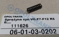 06-01-03-0202 - Sprężyna syn.VOLVO F7-F12 R50....