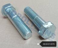 08-04-01-0270 - Śruba M20x 80/2mm DIN 960/8.8 SW30 ocynk