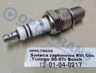 12-01-04-0217 - Świeca zapłonowa RVI Clio,Twingo 90-97r Bosch