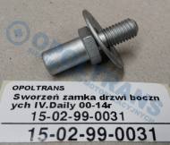 15-02-99-0031 - Sworzeń zamka drzwi bocznych Iveco Daily, Ducato,Boxer, Jumper 06r-