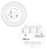 12-08-02-0103 - Tarczki tach.100km/h Mercedes (MB) MEGA=