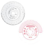 12-08-02-0077 - Tarczki tach.180km/h bus. Kienzle-VDO =