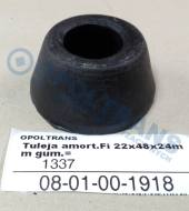 08-01-00-1918 - Tuleja amortyzatora Fi 22x48x24mm gumowy