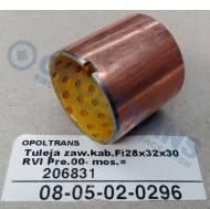 08-05-02-0296 - Tuleja zaworu kabiny Fi28x32x30 Renault (RVI) Premium 00- mos.=