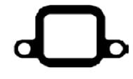 02-04-06-0151 - Uszczelka kolektora ssącego SCANIA 3,4 DSC11 LE.MA