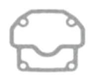 14-03-00-0044 - Uszczelka sprężarki LK18.. Mercedes (MB) Benz