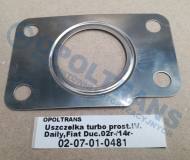 02-07-01-0481 - Uszczelka turbosprężarki prostokątna  IVECO Daily,Fiat Ducato 02r-/14r-