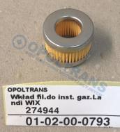 01-02-00-0793 - Wkład filtra do instalacji gazu LPG Landi WIX