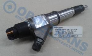 03-01-02-0033 - Wtryskiwacz IVECO Stralis Trak.F3HFE611 13r- nowy Bosch