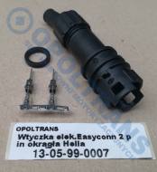 13-05-99-0007 - Wtyczka elek.Easyconn 2 pin okrągła Hella