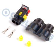 13-03-99-0003 - Wtyczka lampy kierunkowskazów IVECO Stralis 02-13r- 2 pin z obudową