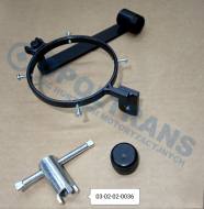 03-02-02-0036 - Zabezpieczenie wlewu paliwa  przeciwkradzieżowe Fi 80 zewnętrzne trójząb