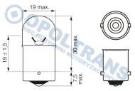 13-06-01-0369 - Żarówka 12V/10W Bosch PureLight