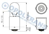 13-06-01-0361 - Żarówka 24V/4W kontrolna,poz.Bosch TruckLight
