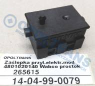 14-04-99-0079 - Zaślepka przyl.elektr.mod 4801020140 Wabco prostok