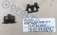 15-07-04-0575 - Zatrzask mocowania atrapy Scania P,R 04r- metal