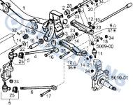 08-06-00-0389 - Zawieszenie IVECO Daily 96r- przód -rysunek poglądowy