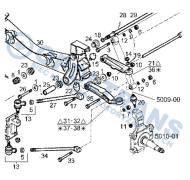 08-06-00-0392 - Zawieszenie IVECO Daily 96r- przód -rysunek poglądowy
