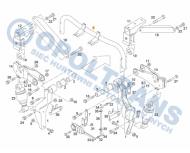 08-05-02-0543 - Zawieszenie kab.MAN TGX 18t 13r- tył - OPIS CZĘŚCI