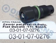 03-01-07-0276 - Zawór paliwa przelewowy IVECO Daily,Fiat Ducato -17r- Bosch