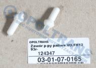 03-01-07-0165 - Zawór pompy paliwa VOLVO FH,FM -08r, Renault (RVI) AE Magnum,Dxi -13r