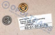 03-01-07-0179 - Zawór pompy zasilającej zwrotny 18mm płaski typ