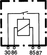 12-03-03-0173 - Przekaźnik uniw.20A,24V 4 pin Hella