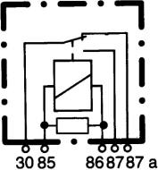 12-03-03-0182 - Przekaźnik uniw.20A,24V 5 pin z rezyst.Hella