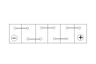 12-01-01-0665 - Akumulator 12V/ 74Ah, 680A BOSCH P+ S4