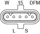 12-01-03-0119 - Alternator MAN TGA-L-M-S-X 02-16r- 80A nowy Bosch