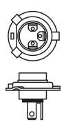 13-06-01-0347 - Żarówka 24V/H4 75/70W P43 Bosch TruckLight
