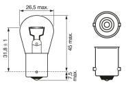 13-06-01-0296 - Żarówka 24V/21W kier.stop Bosch TruckLight