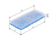01-04-00-0102 - Wkład filtra kabiny DAF LF45/55 06-13r- Bosch